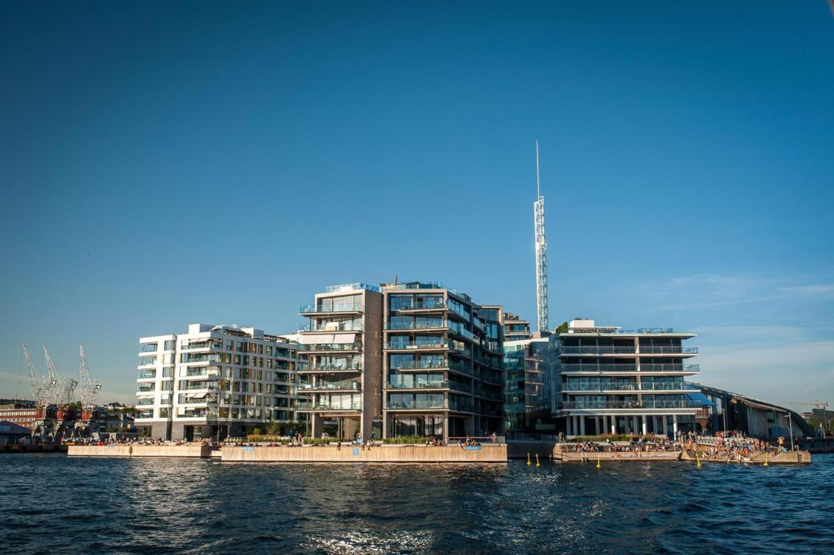 Tjuvholmen - Ved Aker Brygge Leilighet Oslo Eksteriør bilde